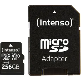 Intenso MicroSDXC UHS-I U3 V30 mit Adapter