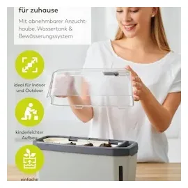 Gusta Garden Tomaten-Power-Set 9-teilig hellgrau