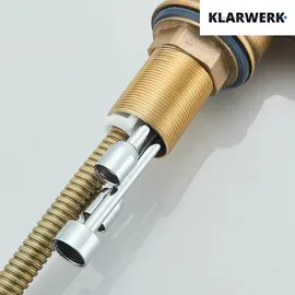 klarwerk Jana Küchenarmatur Gold