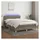 vidaXL Boxspringbett 140 x 200 cm Taupe