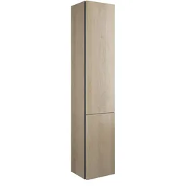 Burgbad Badu Hochschrank 35 cm 2 Türen Weiß