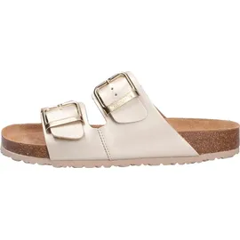 TAMARIS Damen Pantolette beige, Gr.39 - Beige - 39 EU