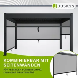 Juskys Lamellendach Tahiti 3 x 4 m 28539