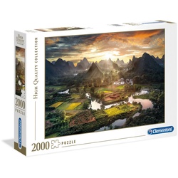Clementoni® Puzzle »High Quality Collection, Tal in China«, 2000 Puzzleteile, Made in Europe bunt