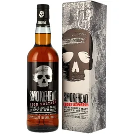 Smokehead High Voltage Islay Single Malt Scotch 58% vol 0,7 l Geschenkbox