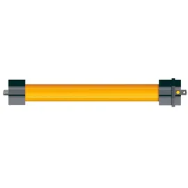 Schellenberg Maxi Plus 40 Nm Rohrmotor für 60 mm Welle, elektronische Endlageneinstellung, bis zu 15 m2 Fläche, Smart Home fähig, gelb