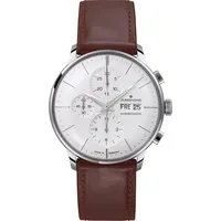 JUNGHANS Meister Chronoscope Herrenuhr mit Saphirglas