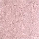Ambiente Home Ambiente - Servietten Papier 33x33cm - 15 Stück - Farbe: Pastel rose 1109