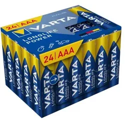 Varta Longlife Power Micro AAA CUBE24 Batterie plastikfrei