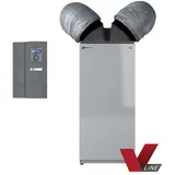 alpha innotec Paros 4-3 Monoblock Luft/Wasser-Wärmepumpe invertergeführt zur Innennaufstellung mit Wandregler