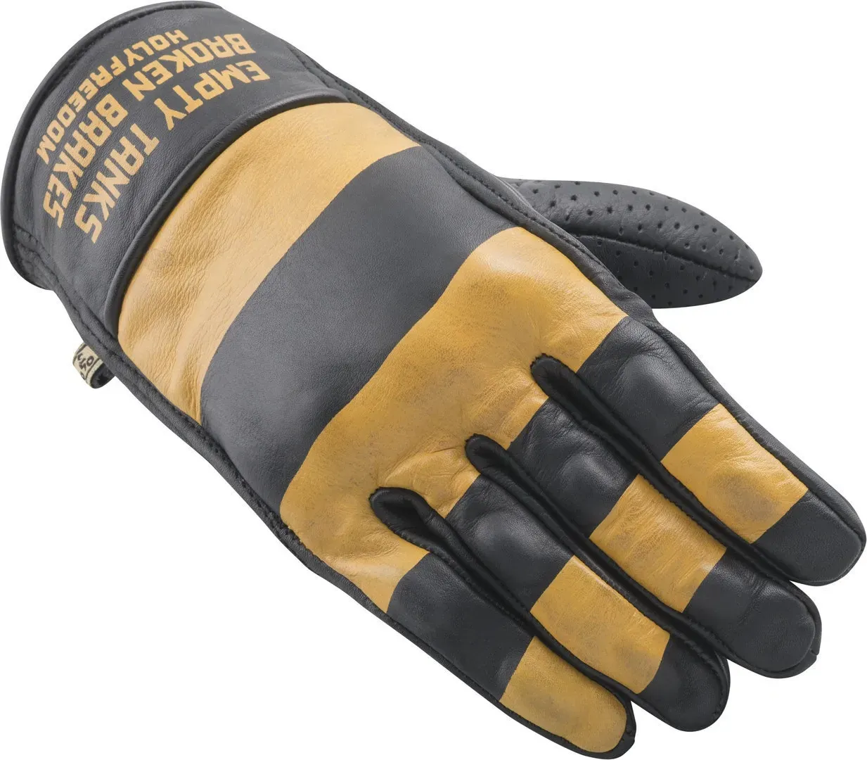 HolyFreedom Dalton Motorfiets handschoenen, zwart-geel, XS
