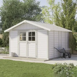 Grosfillex Deco 11 3,55 x 3,15 m weiß/grüngrau