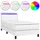 vidaXL Boxspringbett 100 x 200 cm Weiß
