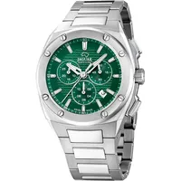 Jaguar J805/C Executive Chronograph Herrenuhr 45mm 5ATM - Silber