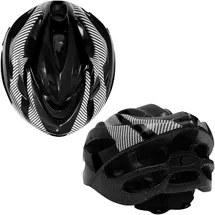Endless Schutzhelm EL1049 Fahrrad- & Skatehelm – Verstellbar, Belüftet, Carbon Grau (Einzelartikel, 1 Stück), Stoßabsorbierende EPS-Schale