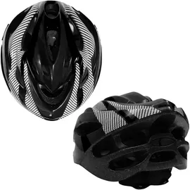 Endless Schutzhelm EL1049 Fahrrad- & Skatehelm – Verstellbar, Belüftet, Carbon Grau (Einzelartikel, 1 Stück), Stoßabsorbierende EPS-Schale