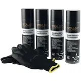 Staloc Bremsenreiniger Spray - Spezialreiniger zur Reinigung und Entfettung, Reinigungsmittel für Bremsen, 500ml - 4 Stück