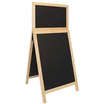 Securit SDT-B-120 Kundenstopper DELUXE DUPLO mit Kreideoberfläche