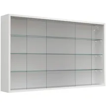 VCM Hängevitrine Drivalo 100 x 15 x 60 cm Weiß