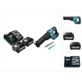 Makita JR 001 GM2 Akku Reciprosäge 40 V max. Brushless Säbelsäge XGT + 2x Akku 4,0 Ah + Ladegerät -