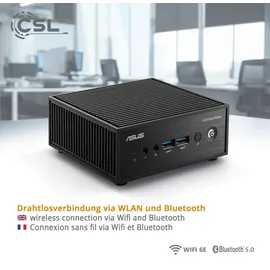 CSL Mini PC ASUS PN42 N100 16 GB Intel UHD Graphics), Schwarz