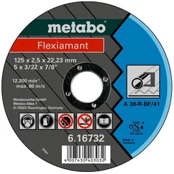 Metabo Flexiamant Stahl Trennscheibe, gerade Ausführung - 616732000