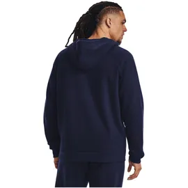 Under Armour Rival Fleece Kapuzenjacke Herren 410 midnight navy/white XL