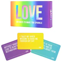 GR Gift Republic Love - 100 Affirmationskarten, die Sie zum Funkeln bringen