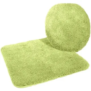 Kleidungssatz aus Mikrofaser, 2-stückig, 47x50 cm + 50x55 cm, ohne Ausschnitt, grün.