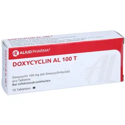 Doxycyclin AL 100 T Tabletten 10 St