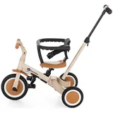 Petite&Mars Multifunktionales 5-in-1-Dreirad Turbo Beige (Desert Sand)