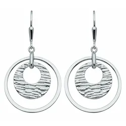 Paar Ohrhänger ADELIA ́S "Damen Silberschmuck", silber, Ohrringe, Damen, Damen, Silber 925 (Sterlingsilber), 925 Sterling Silber Silberschmuck für Damen