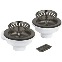 Grohe Universal Ablaufgarnitur mit Handbetätigung, 40997AL0,