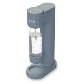 DAFI PushAir Saturator mit CO2-Kartusche + 0,7l Flasche Grau
