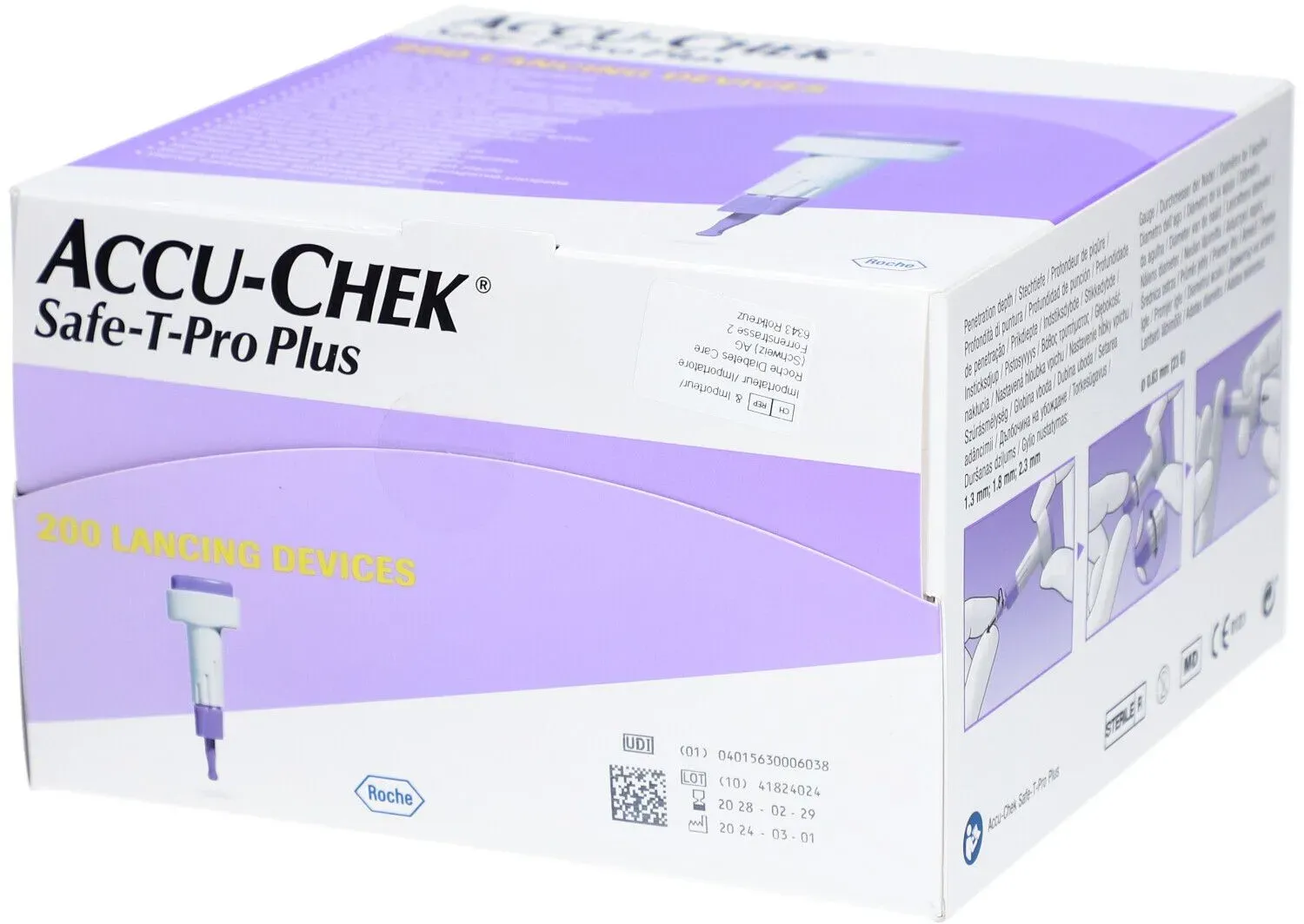 Accu-Chek® Safe T Pro Plus Lanzetten