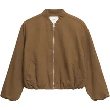 s.Oliver Jacke aus Leinenmix braun XL