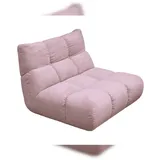 KAWOLA Sessel VIVIEN Drehsessel Feincord rosa