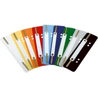 SOENNECKEN Heftstreifen 3173 kurz Kunststoffdeckl. Blau 25 St.