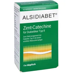 Alsidiabet Zimt Catechine f.Diab.Typ II Kapseln