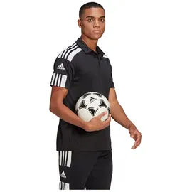 adidas Squadra 21 Polo Shirt, (GK9556) black/white