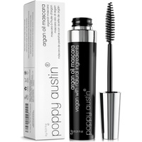 Vegan Mascara für Empfindliche Augen - 8x Sanfter, Hypoallergen, Cruelty Free, Organisch - Beste Natürliche Wimperntusche für Kurze Wimpern, Verlängerung, Volumen und Länge (9 Gramm)