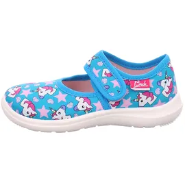 Beck M dchen Unicorn Slipper, Türkis, 30 EU