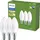 Philips LED-Birne 40W E14 warmweiß 3 St.
