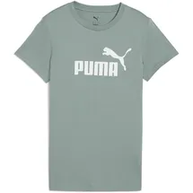 Puma Unisex ESS No. 1 Logo Tee (s) T-Shirts, Green Moon,