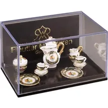 Reutter Porzellan 001.554/6 - Miniatur, Kaffeeservice für 2 Personen "Irisch"
