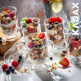 Kadax Kaffeegläser Set 0,3 l