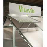 Vitavia Dachfenster für Gewächshaus "Comet" ohne Glas aluminium