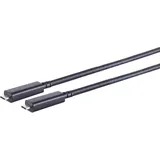 ShiverPeaks S/CONN maximum connectivity USB-Typ C--Optisches USB-C Kabel, 3.2, 4K60, 10Gbps, PD, 7,0m (7 m, USB 3.2 Gen 2), USB Kabel