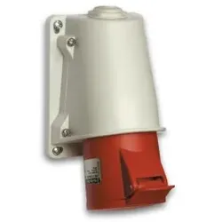 Schneider Electric PKY32W434 CEE Wandsteckdose Schneidklemmen, 32A, 3p+E, 380-415 V AC