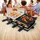EasyMaxx Raclette Grill 1400W 8 Personen Schwarz/Grau
